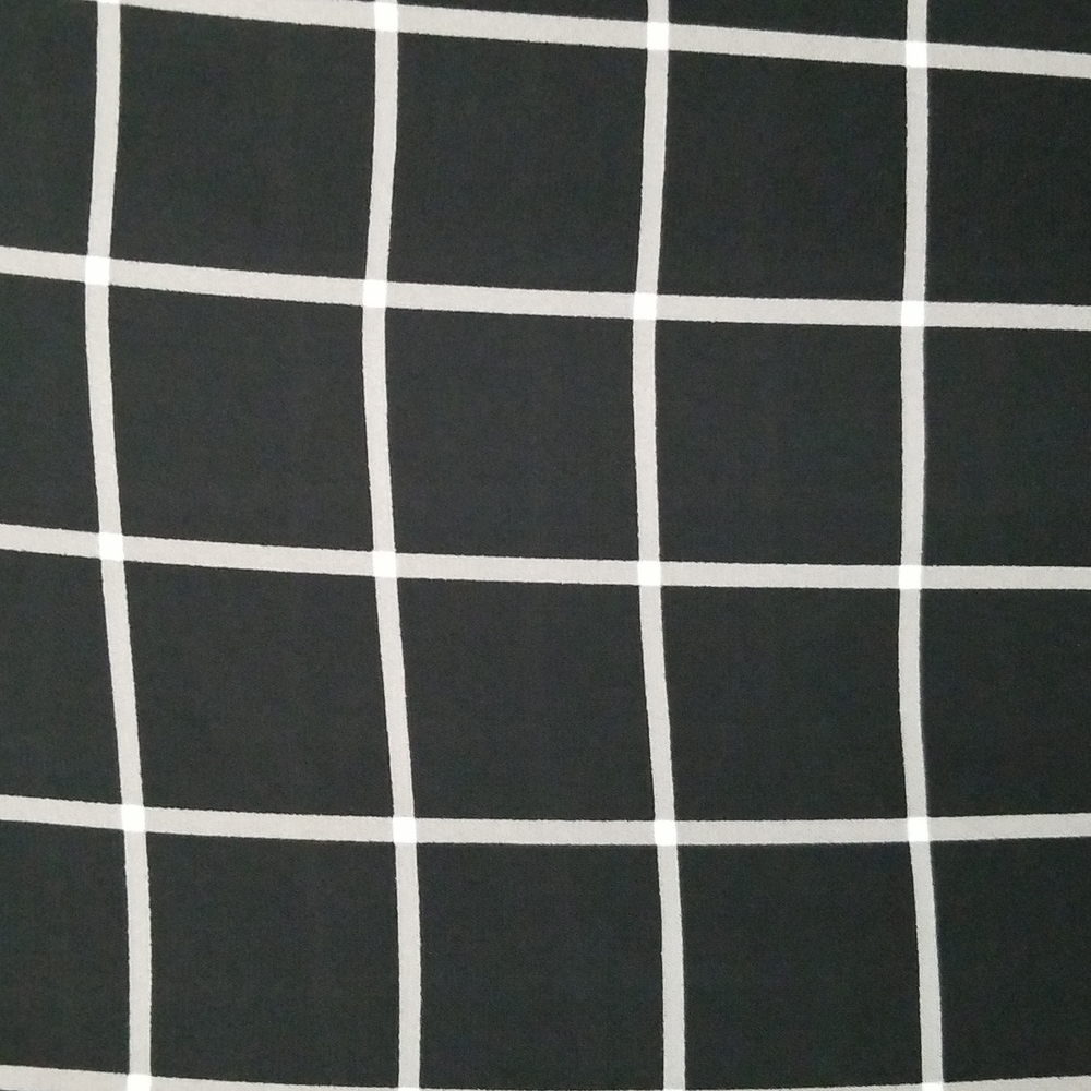 Windowpane Check Blouse - Picture 3 of 8